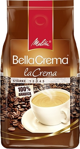Melitta, Bella Crema La Crema hela kaffebönor in the group HOME, HOUSEHOLD & GARDEN / Household appliances / Coffee makers and accessories / Coffee beans at TP E-commerce Nordic AB (38-39797)