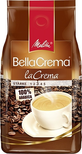 Melitta, Bella Crema La Crema whole coffee beans in the group HOME, HOUSEHOLD & GARDEN / Household appliances / Coffee makers and accessories / Coffee beans at TP E-commerce Nordic AB (38-39797)