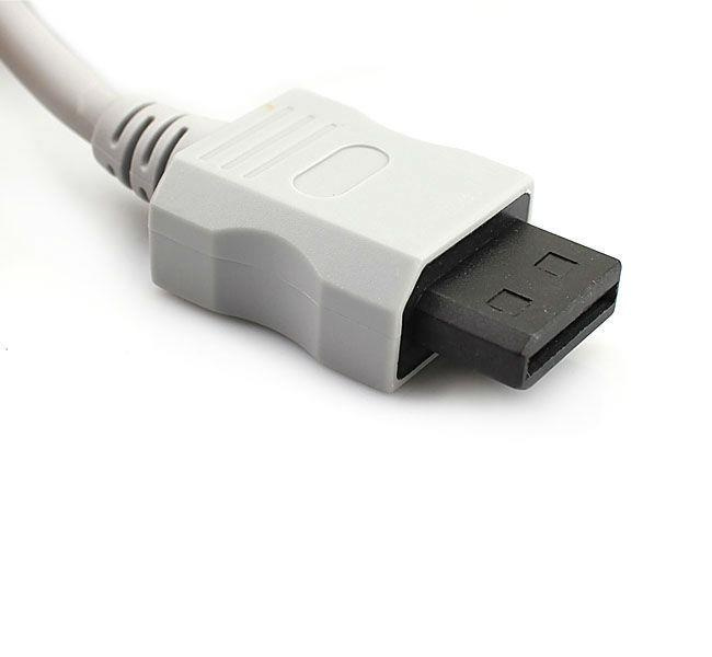 Component cable for Wii/Wii U (Gray) in the group HOME ELECTRONICS / Game consoles & Accessories / Nintendo Wii at TP E-commerce Nordic AB (38-4003)