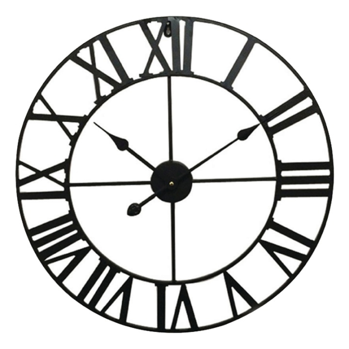 Balance Wall Clock 60 cm Analogue Black in the group HOME, HOUSEHOLD & GARDEN / Watches & Counters / Wall clocks at TP E-commerce Nordic AB (38-40105)