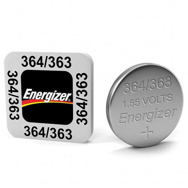 Energizer 364/363 klockbatteri 1.55 V 23mAh in the group HOME ELECTRONICS / Batteries & Chargers / Batteries / Button cell at TP E-commerce Nordic AB (38-40412)