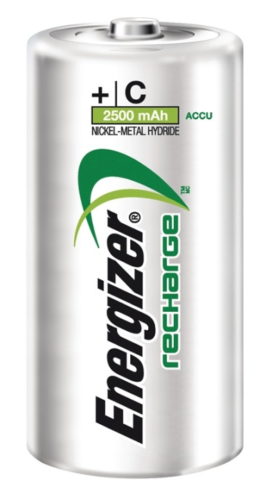 Energizer Rechargeable NiMH Battery C | 1.2 V DC | 2500 mAh | Precharged | 2-Blister | HR14 | Silver in the group HOME ELECTRONICS / Batteries & Chargers / Rechargable batteries / Other at TP E-commerce Nordic AB (38-40447)