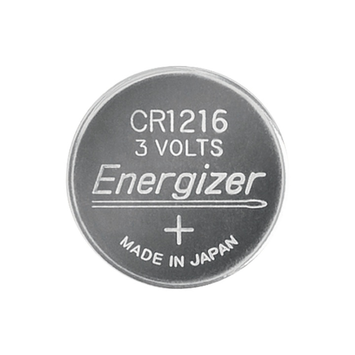 Energizer Lithium Button Cell Battery CR1216 3 V 1-Blister in the group HOME ELECTRONICS / Batteries & Chargers / Batteries / Button cell at TP E-commerce Nordic AB (38-40461)