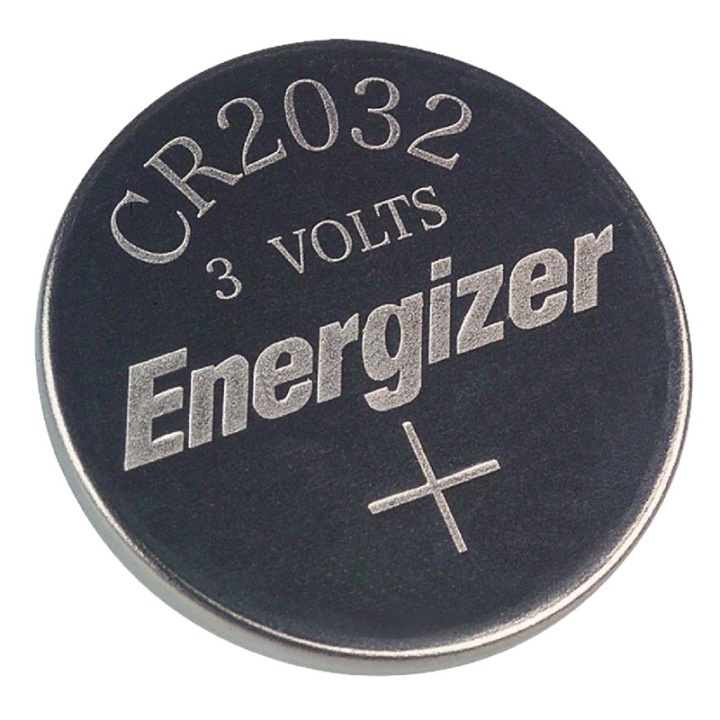 Energizer Lithium Button Cell Battery CR2032 | 3 V DC | 235 mAh | 4-Blister | Silver in the group HOME ELECTRONICS / Batteries & Chargers / Batteries / Button cell at TP E-commerce Nordic AB (38-40471)