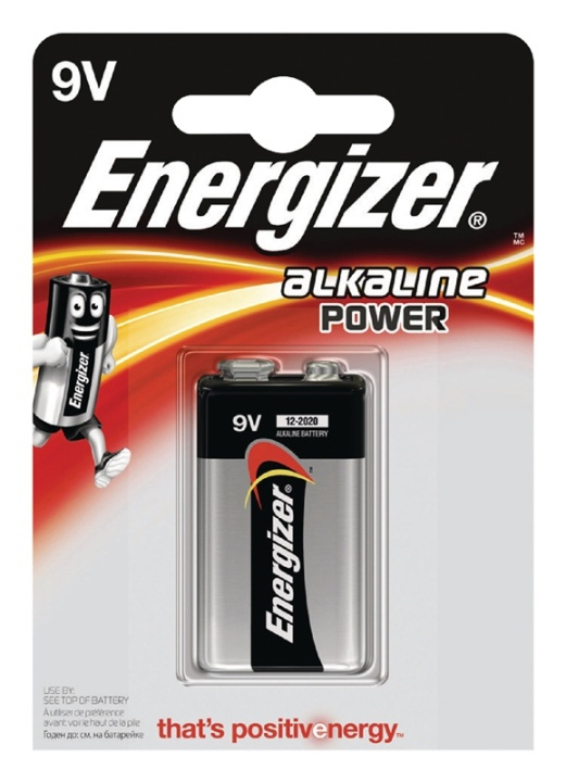 Alkaline Battery 9V | 6LR61 | 1-Blister in the group HOME ELECTRONICS / Batteries & Chargers / Batteries / 9V at TP E-commerce Nordic AB (38-40492)