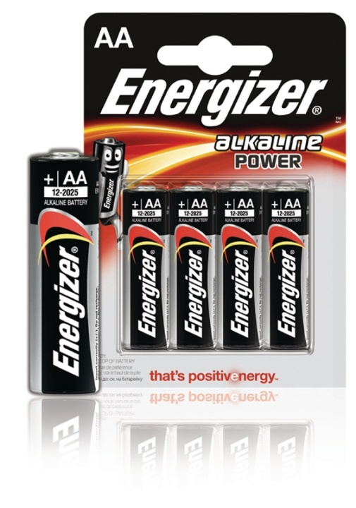 Energizer Alkaline Battery AA | 1.5 V DC | 4-Blister in the group HOME ELECTRONICS / Batteries & Chargers / Batteries / AA at TP E-commerce Nordic AB (38-40493)