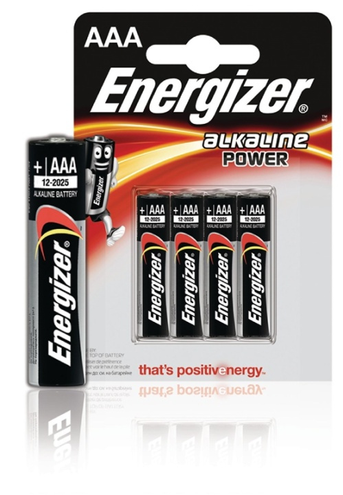 Alkaline Battery AAA | 1.5 V DC | 4-Blister in the group HOME ELECTRONICS / Batteries & Chargers / Batteries / AAA at TP E-commerce Nordic AB (38-40494)