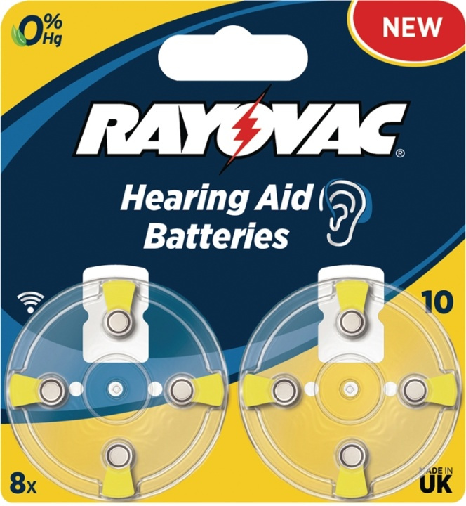Rayovac Zinc-Air Battery PR70 1.4 V 8-Blister in the group HOME ELECTRONICS / Batteries & Chargers / Batteries / Hearing aid batteries at TP E-commerce Nordic AB (38-41615)