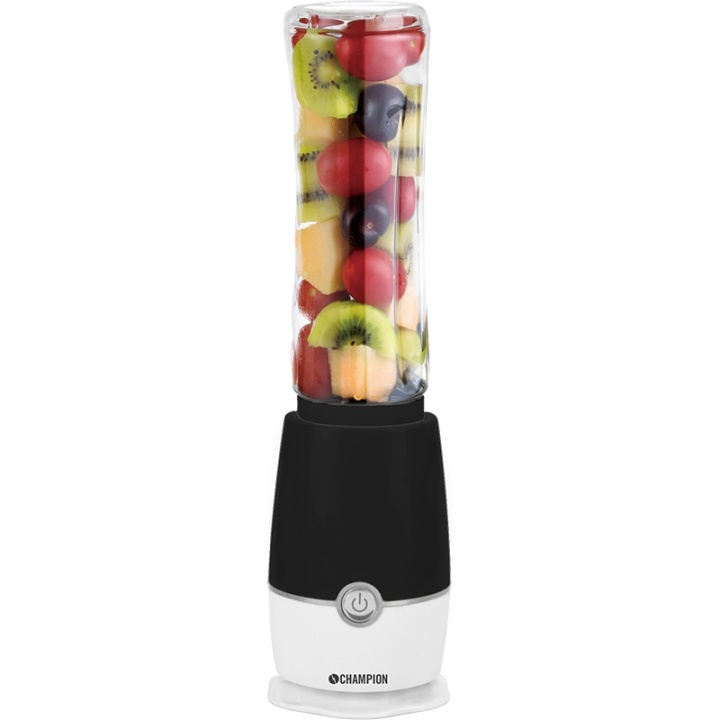 Champion Smoothie Maker 180W SM110 Black/White in the group HOME, HOUSEHOLD & GARDEN / Household appliances / Food processor & Kitchen appliances / Mixer & Blenders at TP E-commerce Nordic AB (38-42783)