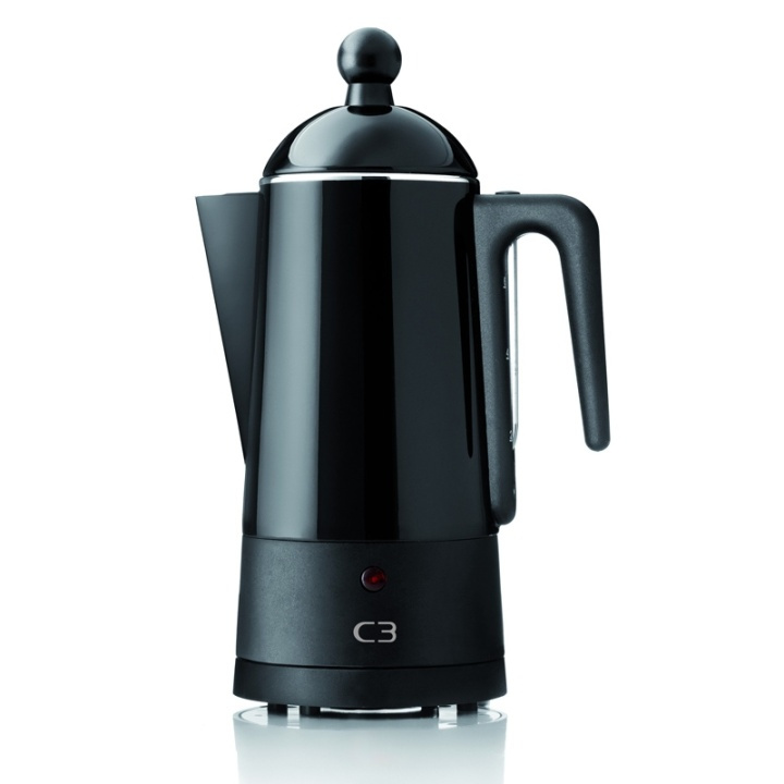 C3 Perkolator Svart 10kp in the group HOME, HOUSEHOLD & GARDEN / Household appliances / Coffee makers and accessories / Drip coffee makers at TP E-commerce Nordic AB (38-42848)