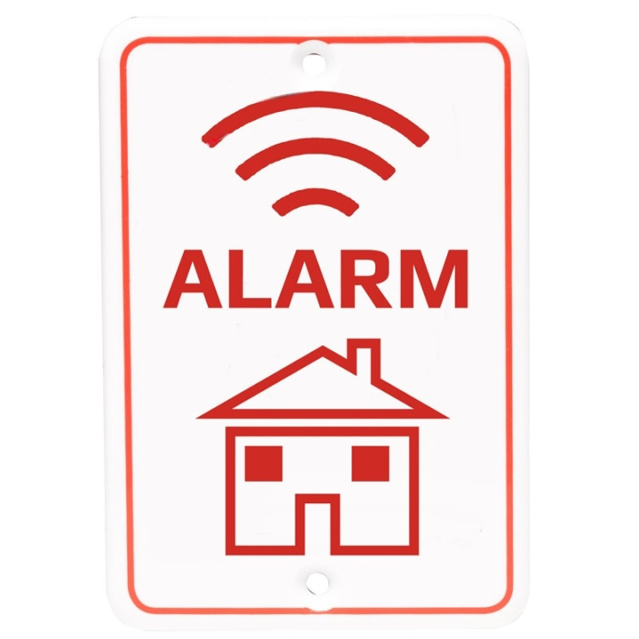 Denver Larm-skylt att fästa på vägg in the group HOME, HOUSEHOLD & GARDEN / Alarm & Security / Other alarms at TP E-commerce Nordic AB (38-43282)