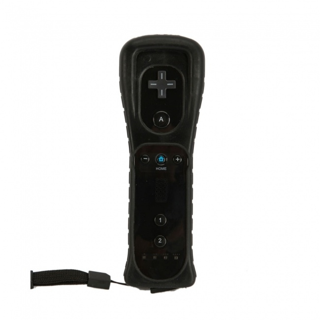 Remote till Wii/Wii U, Svart in the group HOME ELECTRONICS / Game consoles & Accessories / Nintendo Wii at TP E-commerce Nordic AB (38-4336)