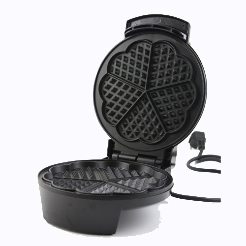 Emerio Waffle Iron Simple Black in the group HOME, HOUSEHOLD & GARDEN / Household appliances / Waffle irons at TP E-commerce Nordic AB (38-43605)