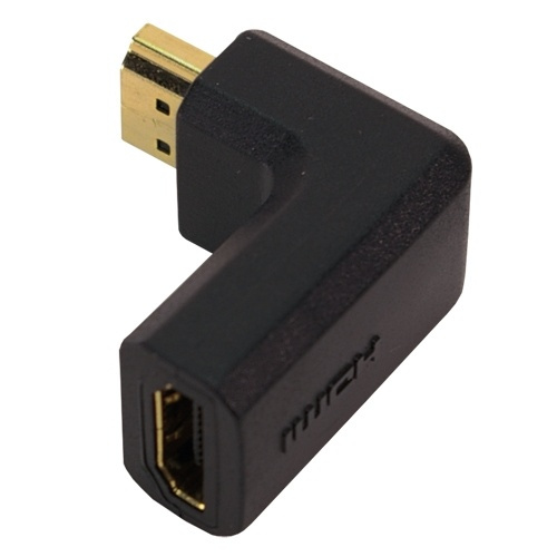 LogiLink Vinklad HDMI-adapter Ha -> ho in the group HOME ELECTRONICS / Cables & Adapters / HDMI / Adapters at TP E-commerce Nordic AB (38-43815)