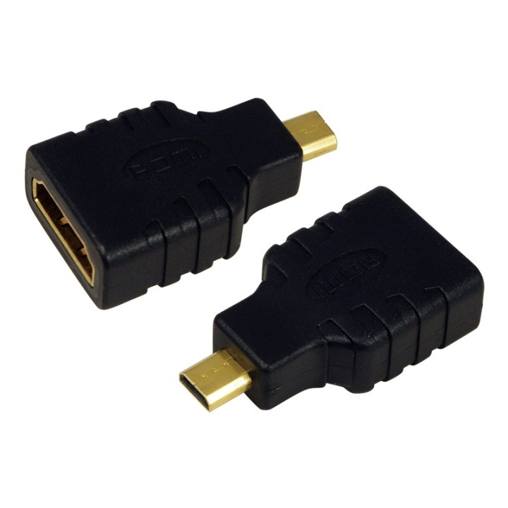 LogiLink HDMI Ho -> HDMI Micro Ha in the group HOME ELECTRONICS / Cables & Adapters / HDMI / Adapters at TP E-commerce Nordic AB (38-43818)