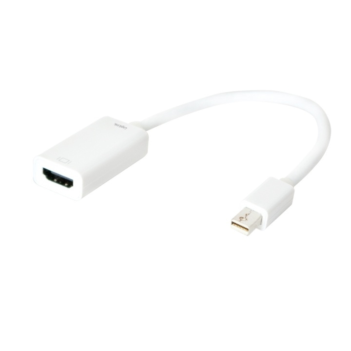 LogiLink 4K Mini DisplayPort 1.2 > HDMI in the group COMPUTERS & PERIPHERALS / Computer cables / DisplayPort / Adapters at TP E-commerce Nordic AB (38-43830)