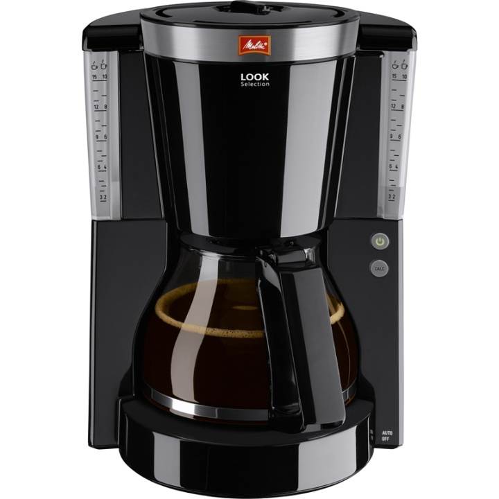 Melitta Kaffebryggare Look IV Svart in the group HOME, HOUSEHOLD & GARDEN / Household appliances / Coffee makers and accessories / Drip coffee makers at TP E-commerce Nordic AB (38-44154)
