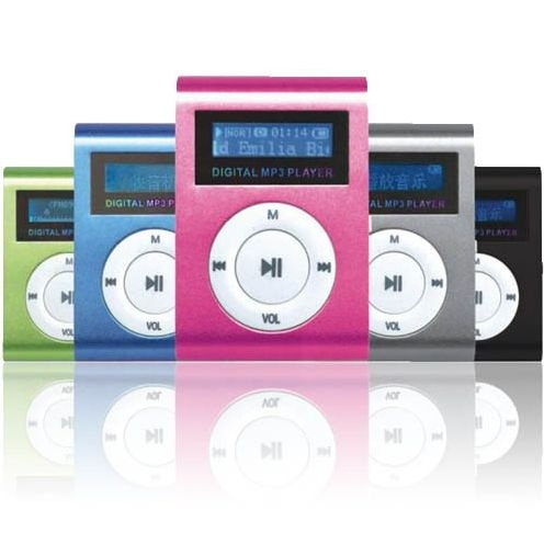 MP3 Player with Display MicroSD/SDHC, Dark Blue in the group HOME ELECTRONICS / Audio & Picture / Home cinema, Hifi & Portable / Portable audio players / MP3-players at TP E-commerce Nordic AB (38-4449)