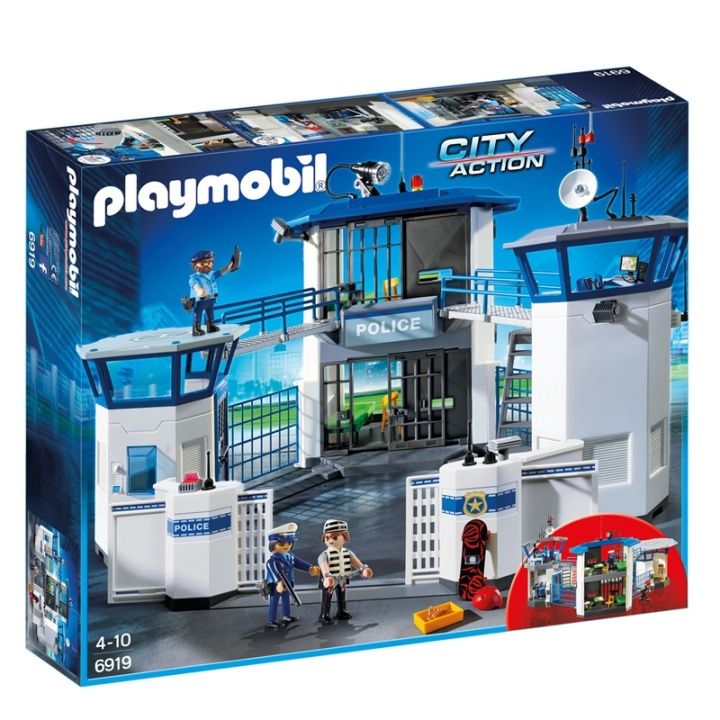 Playmobil Action, Polisstation/fängelse in the group TOYS, KIDS & BABY PRODUCTS / Toys / Figures, Miniatures & accessories at TP E-commerce Nordic AB (38-45106)