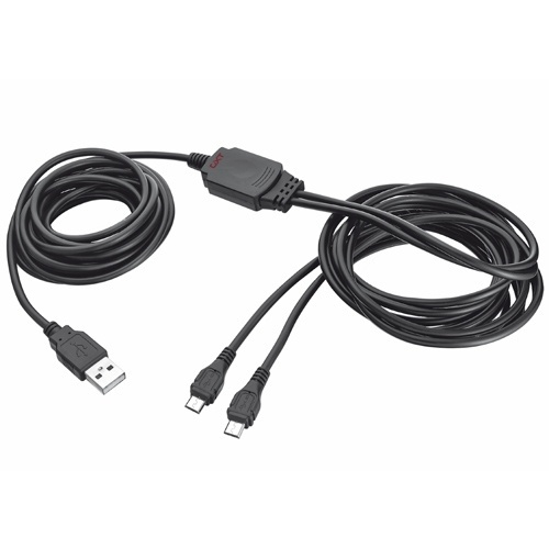 Trust GXT 222 Charge&Play Cable PS4 in the group COMPUTERS & PERIPHERALS / GAMING / Gaming accessories at TP E-commerce Nordic AB (38-46056)