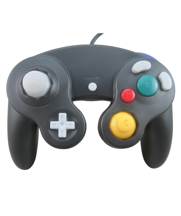 Handkontroll till Nintendo GameCube (Svart) in the group HOME ELECTRONICS / Game consoles & Accessories / Nintendo GameCube at TP E-commerce Nordic AB (38-4668)