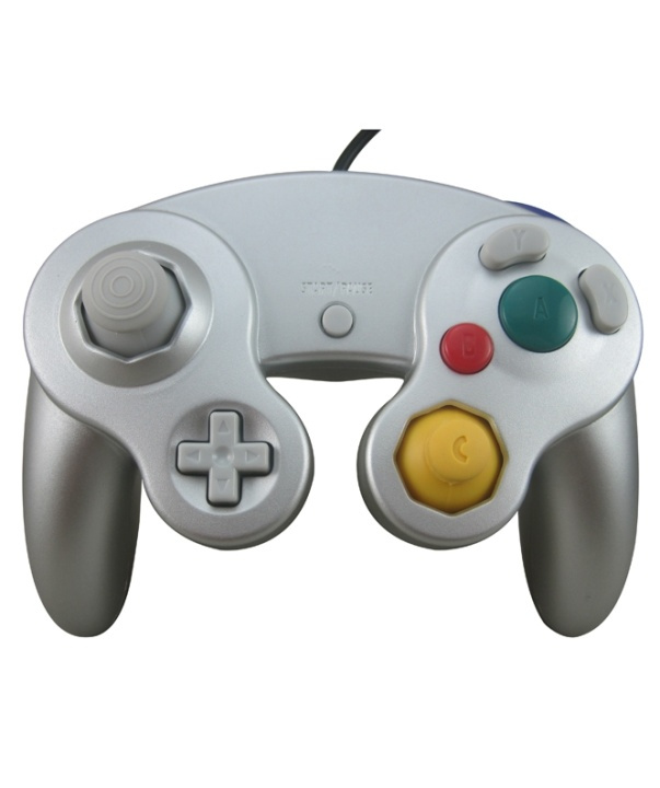 Controller for Nintendo GameCube (Silver) in the group HOME ELECTRONICS / Game consoles & Accessories / Nintendo GameCube at TP E-commerce Nordic AB (38-4669)