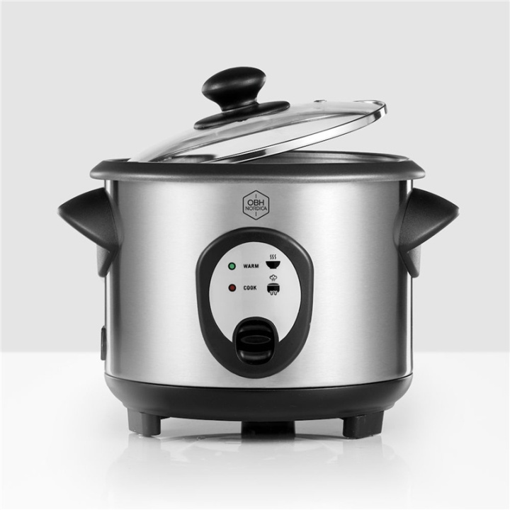 OBH Nordica Riskokare Inox 1,8l 6322 in the group HOME, HOUSEHOLD & GARDEN / Household appliances / Rice & Egg cooker at TP E-commerce Nordic AB (38-46690)