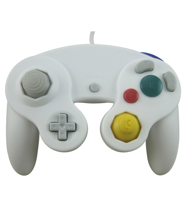 Handkontroll till Nintendo GameCube (Vit) in the group HOME ELECTRONICS / Game consoles & Accessories / Nintendo GameCube at TP E-commerce Nordic AB (38-4670)