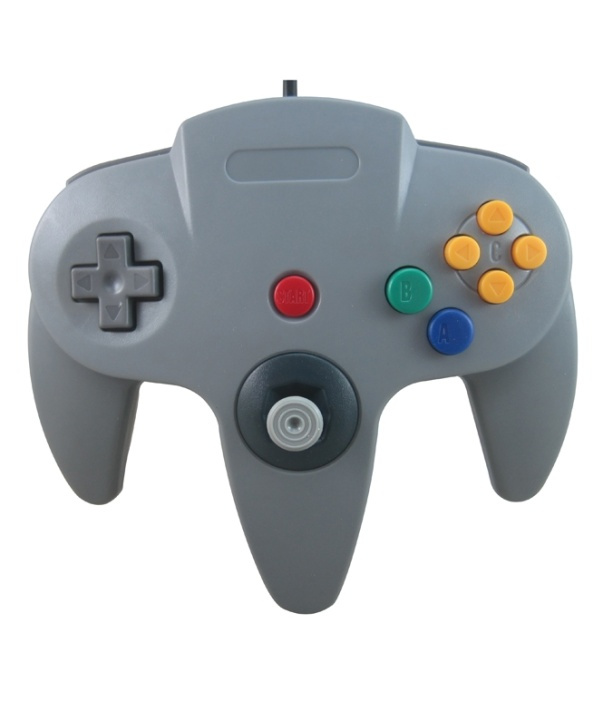 Handkontroll till Nintendo 64 (Grå) in the group HOME ELECTRONICS / Game consoles & Accessories / Nintendo 64 at TP E-commerce Nordic AB (38-4673)