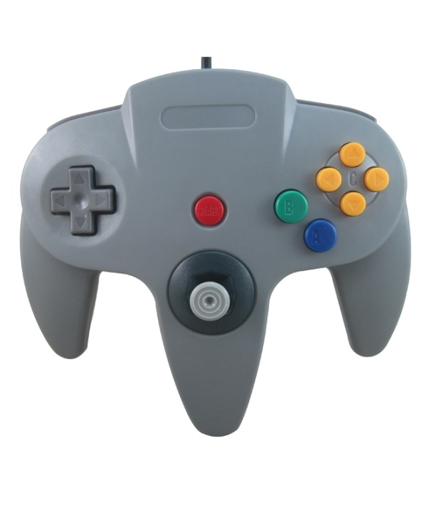 Hand controller for Nintendo 64 (Gray) in the group HOME ELECTRONICS / Game consoles & Accessories / Nintendo 64 at TP E-commerce Nordic AB (38-4673)
