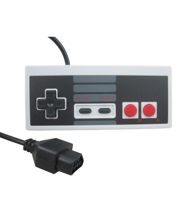 Handkontroll till Nintendo (8-bit) in the group HOME ELECTRONICS / Game consoles & Accessories / Nintendo Entertainment System (NES, 8-bit) at TP E-commerce Nordic AB (38-4674)