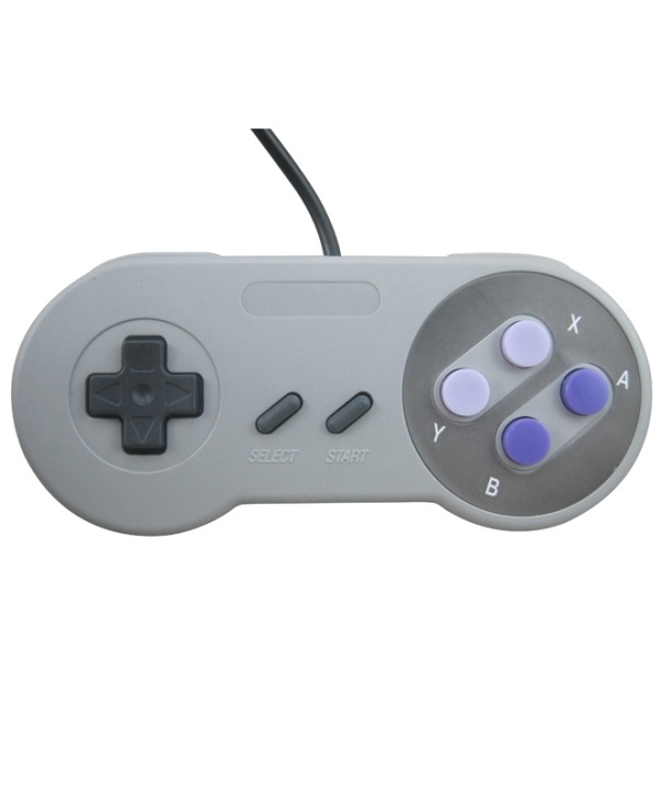 Handkontroll till Super Nintendo (SNES) in the group HOME ELECTRONICS / Game consoles & Accessories / Super Nintendo Entertainment System (SNES) at TP E-commerce Nordic AB (38-4676)