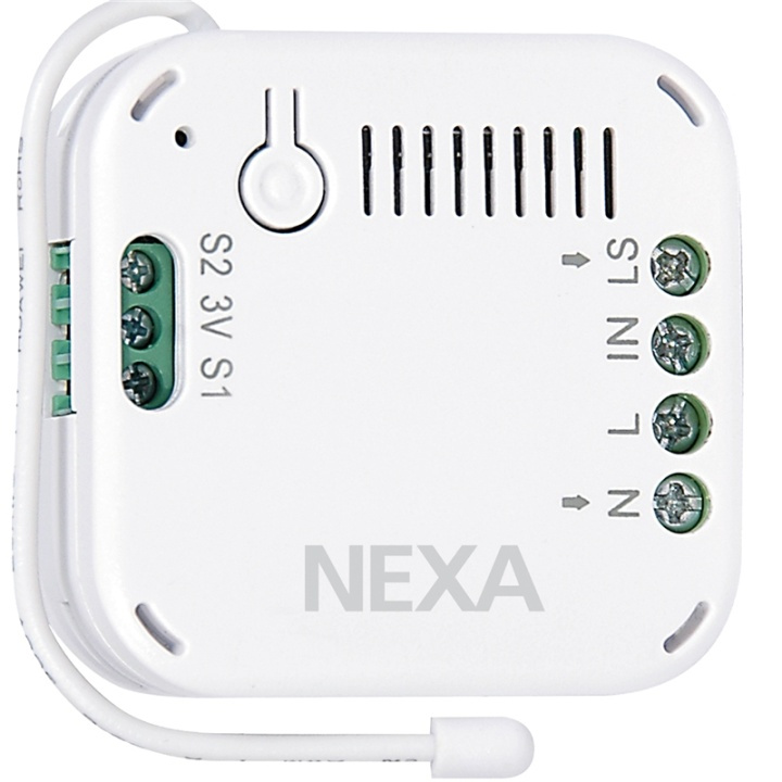 Nexa AN-179 Inbyggn.m. På/Av Z-wave in the group HOME, HOUSEHOLD & GARDEN / Electricity & Lighting / electrical installation / Accessories at TP E-commerce Nordic AB (38-47075)