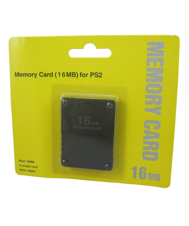 Minneskort till PS2 (16MB) in the group HOME ELECTRONICS / Game consoles & Accessories / Sony PlayStation 2 at TP E-commerce Nordic AB (38-4724)