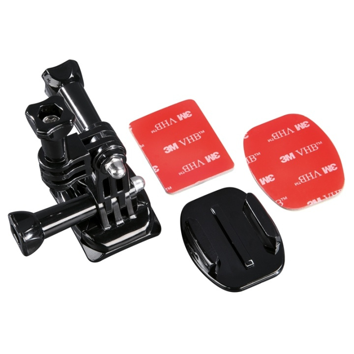 HAMA GoPro Helmet Mount Side in the group Sport, leisure & Hobby / Action cameras & Accessories / Accessories for actioncameras at TP E-commerce Nordic AB (38-47263)