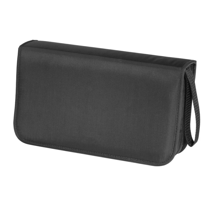 HAMA CD/DVD/Blu-ray Wallet 80, bla ck in the group HOME ELECTRONICS / Storage media / CD/DVD/BD-Discs / CD/DVD storage at TP E-commerce Nordic AB (38-47291)