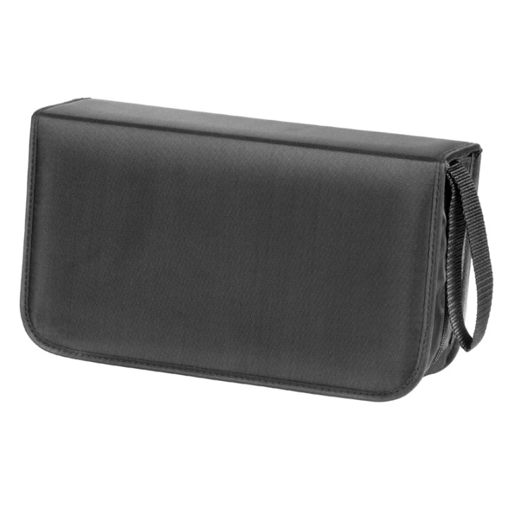 HAMA CD/DVD/Blu-ray Wallet 120, bl ack in the group HOME ELECTRONICS / Storage media / CD/DVD/BD-Discs / CD/DVD storage at TP E-commerce Nordic AB (38-47292)