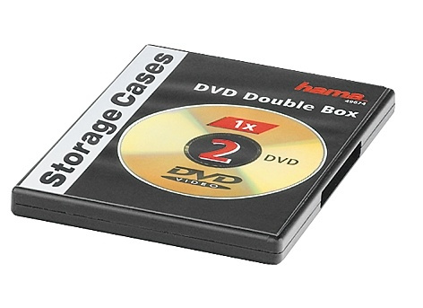 Hama DVD-box Dubbel Svart 5-pack in the group HOME ELECTRONICS / Storage media / CD/DVD/BD-Discs / CD/DVD storage at TP E-commerce Nordic AB (38-47343)
