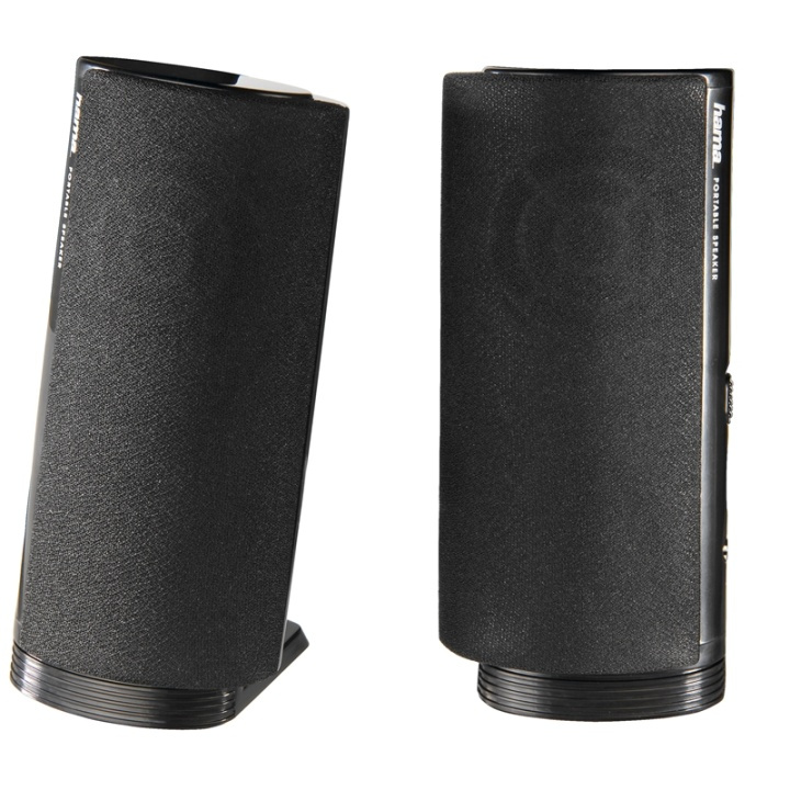 Hama PC Högtalare E80 USB 3,5mm Hane Svart in the group COMPUTERS & PERIPHERALS / Computer accessories / Speakers at TP E-commerce Nordic AB (38-47388)