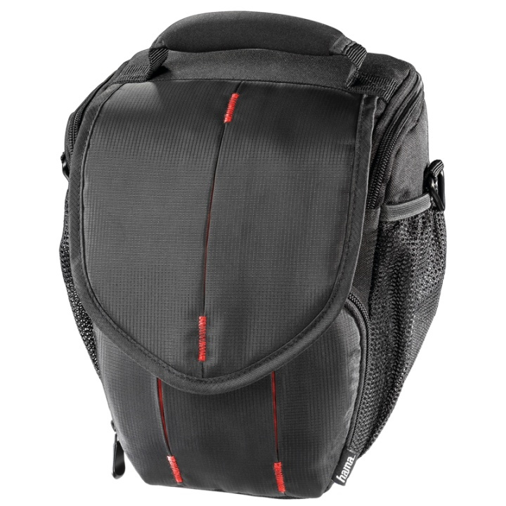 HAMA Canberra Camera Bag, 130 Colt , black/red in the group HOME ELECTRONICS / Photo & Video / Photo equipment / Camera bags at TP E-commerce Nordic AB (38-47465)