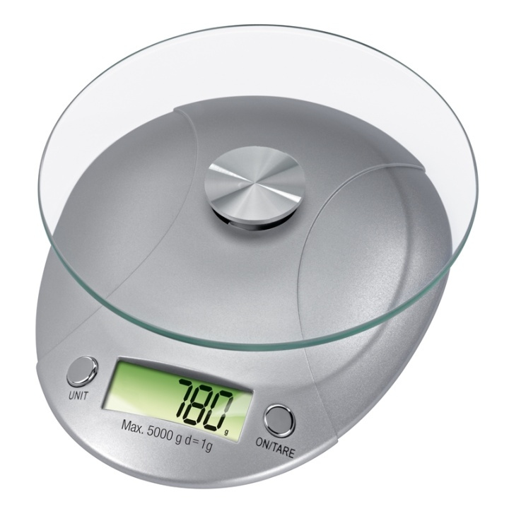 XAVAX Köksvåg Milla Silver in the group HOME, HOUSEHOLD & GARDEN / Kitchen utensils / Kitchen scales at TP E-commerce Nordic AB (38-47477)