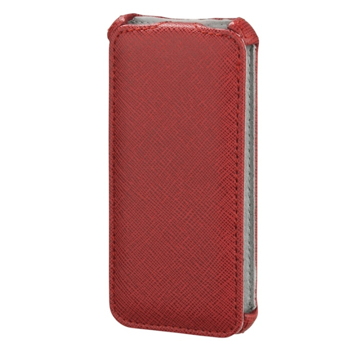 Hama Flap Case Flap Case for Apple iPhone 5/5s/SE, red in the group SMARTPHONE & TABLETS / Phone cases / Apple / iPhone 5/5S/SE / Wallet Case at TP E-commerce Nordic AB (38-47649)