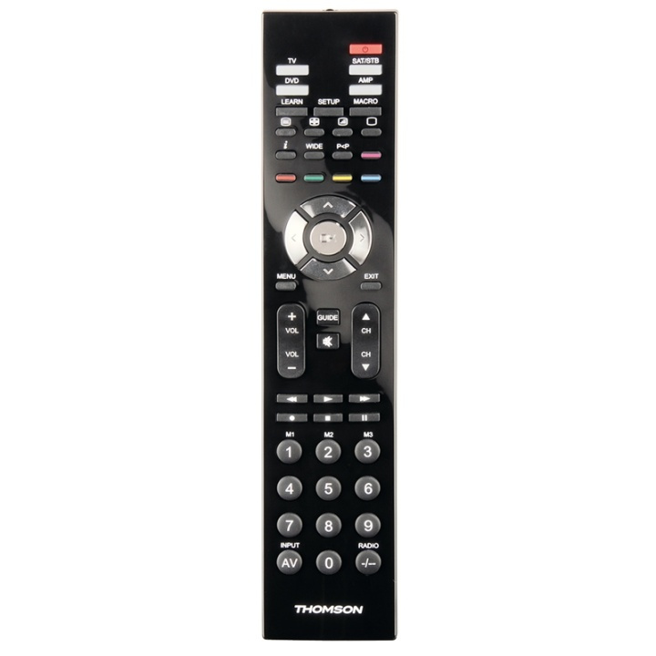 Thomson ROC4411 UNI.4IN1 REM.CON. 4in1, Black, Universal in the group HOME ELECTRONICS / Audio & Picture / TV & Accessories / Remote controls at TP E-commerce Nordic AB (38-47701)
