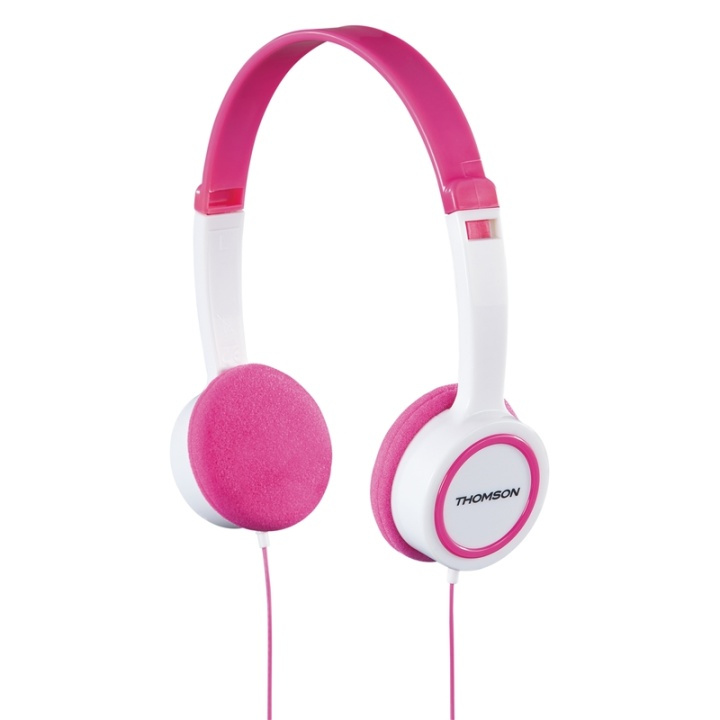 THOMSON HED1105 On Ear For Kids 85db Pink in the group HOME ELECTRONICS / Audio & Picture / Headphones & Accessories / Headphones at TP E-commerce Nordic AB (38-47714)