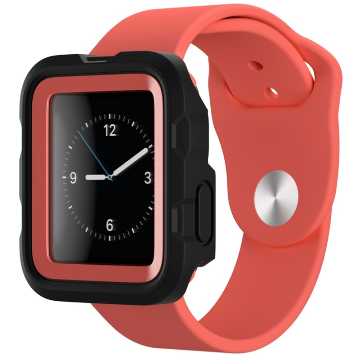 GRIFFIN Survivor Tactical Case Apple Watch 38mm Coral in the group SMARTPHONE & TABLETS / Excercise, home & leisure / Apple Watch & Accessories / Accessories at TP E-commerce Nordic AB (38-47822)