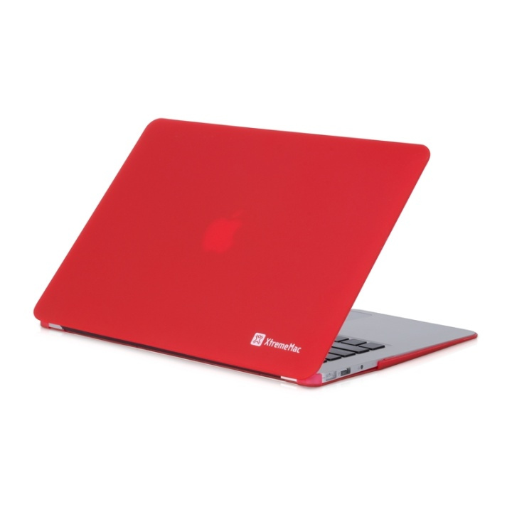 XtremeMac Notebook Cover Microshield fo r MacBookAir 13, Red in the group COMPUTERS & PERIPHERALS / Laptops & accessories / Case for MacBook at TP E-commerce Nordic AB (38-47871)