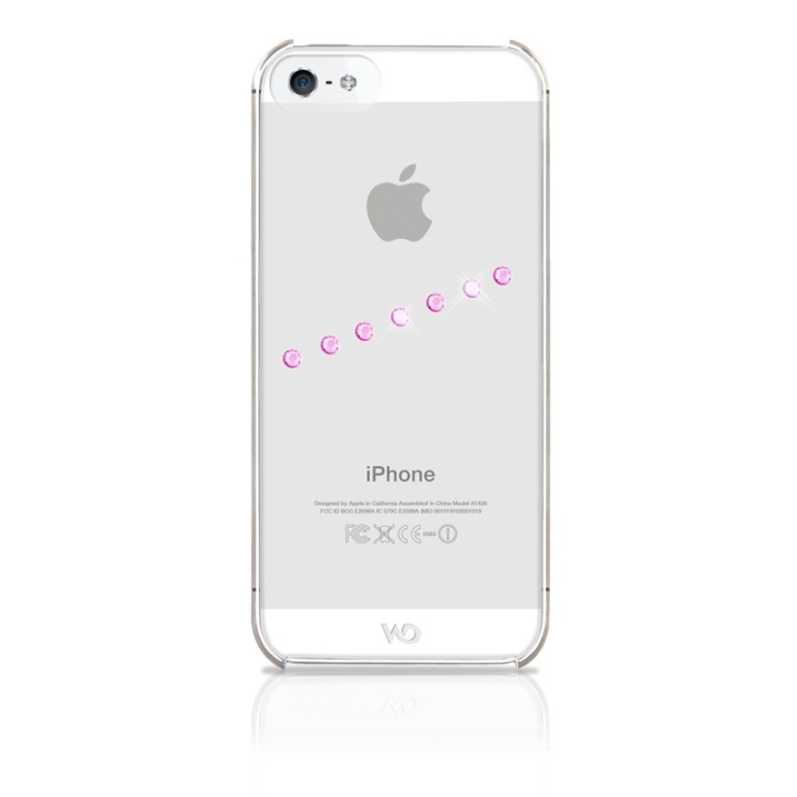 White Diamonds Sash Ice Mobile Phone Cover f or Apple iPhone 5/5s, pink in the group SMARTPHONE & TABLETS / Phone cases / Apple / iPhone 5/5S/SE / Cases at TP E-commerce Nordic AB (38-48166)
