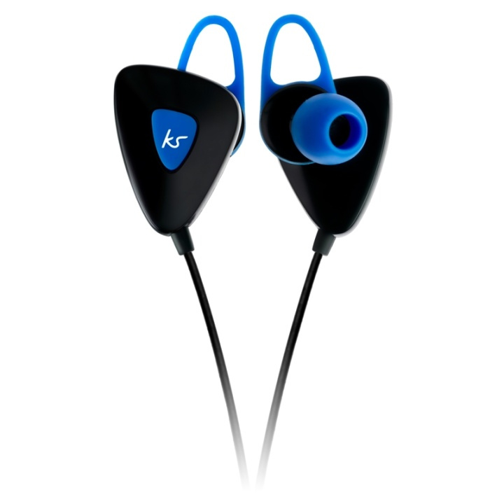 KITSOUND Earphone Trail Sport Blue In-Ear Wireless in the group HOME ELECTRONICS / Audio & Picture / Headphones & Accessories / Headphones at TP E-commerce Nordic AB (38-48462)