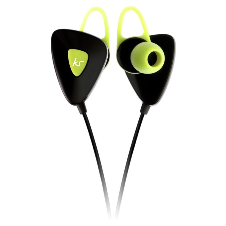 KITSOUND Earphone Trail Sport Green In-Ear Wireless in the group HOME ELECTRONICS / Audio & Picture / Headphones & Accessories / Headphones at TP E-commerce Nordic AB (38-48463)