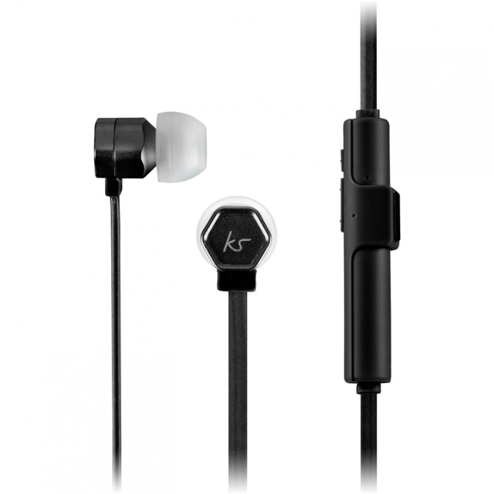 KITSOUND Headphone Hive Black In-Ear Wireless Mic in the group HOME ELECTRONICS / Audio & Picture / Headphones & Accessories / Headphones at TP E-commerce Nordic AB (38-48531)